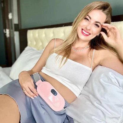 🔥 Cinturón Almohadilla Térmica™ – Alivio Instantáneo para el Dolor 💆‍♀️❄️