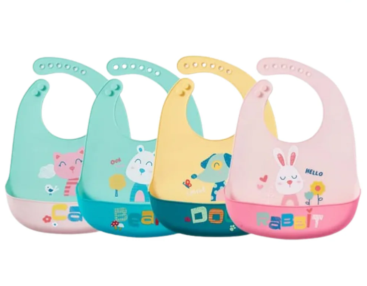 Baberos de Silicona Para Bebé SafeEat™ ®
