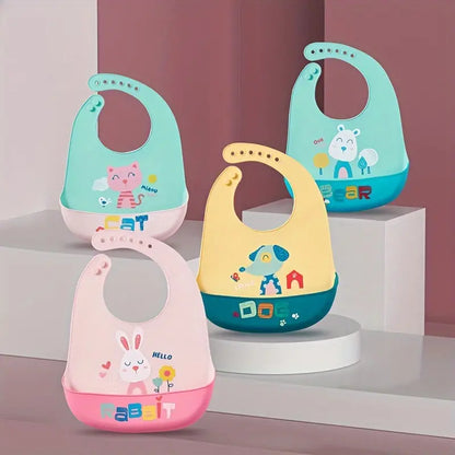 Baberos de Silicona Para Bebé SafeEat™ ®