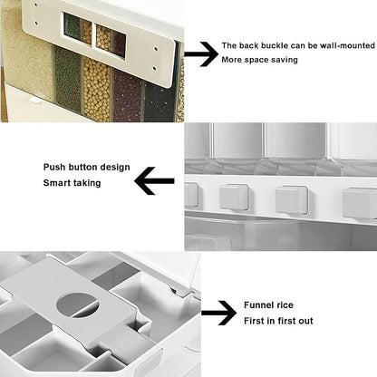 Dispensador Separador de Alimentos Cereales y Granos Rondon ®