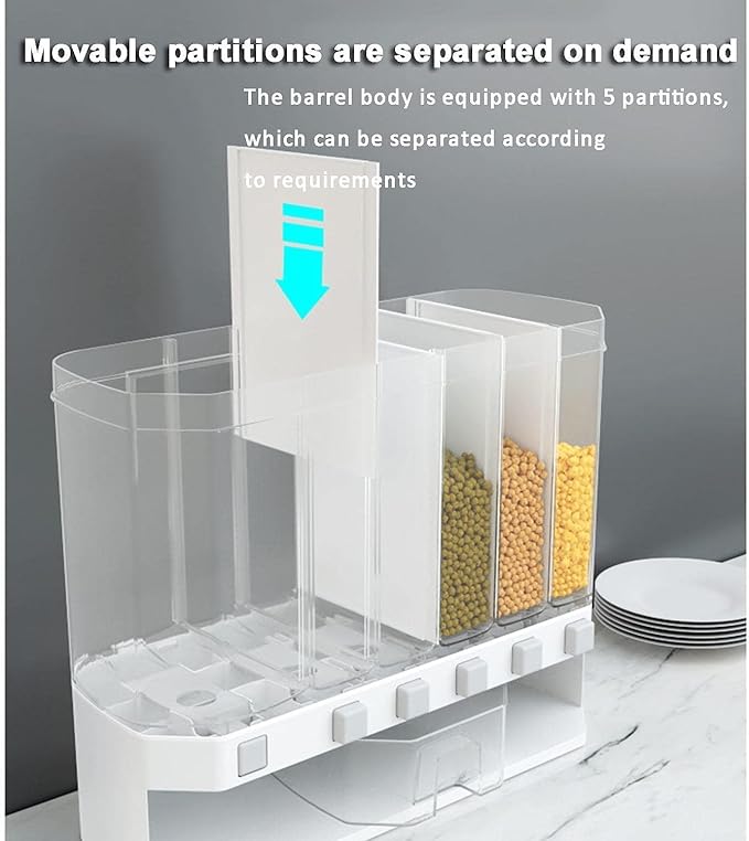 Dispensador Separador de Alimentos Cereales y Granos Rondon ®