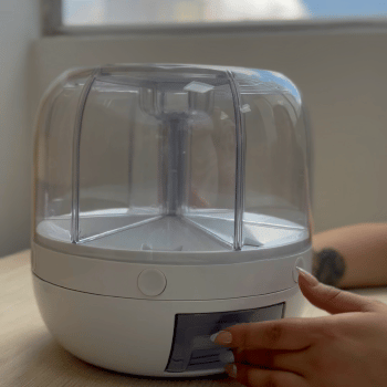🍚 Dispensador de Granos y Arroz Giratorio™ – ¡Organiza tu cocina con estilo!