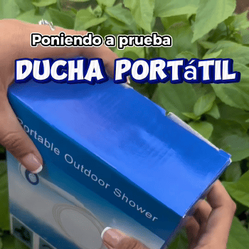 ✨ Ducha Portátil Recargable 💧🚿