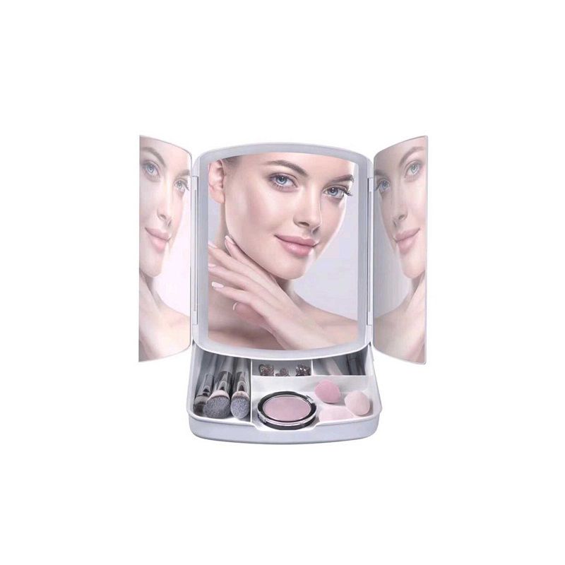 Espejo de Maquillaje con LED y Aumento My Foldaway ®
