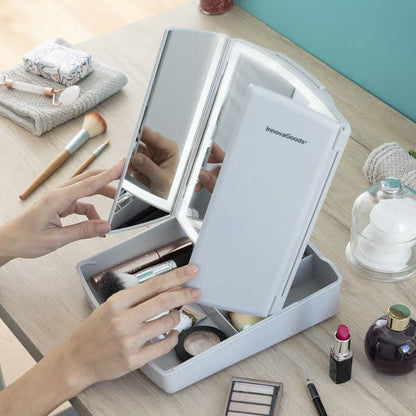Espejo de Maquillaje con LED y Aumento My Foldaway ®