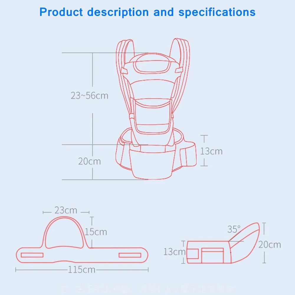Portabebés Multifuncional Comfort ®