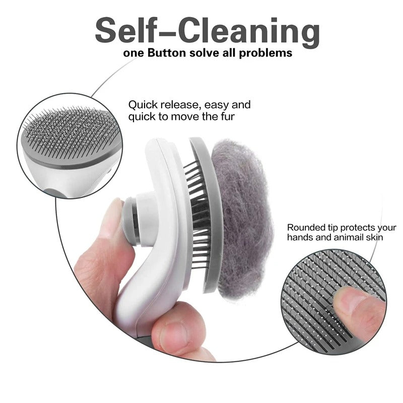 PetGroom ® - Cepillo de Aseo para Mascotas