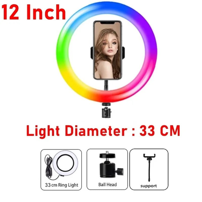 Aro de Luz LED Multicolor 33CM ®