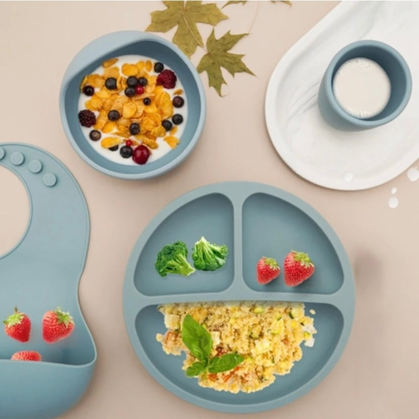 Vajilla de Alimentación Silicona Para Bebé BabyCare ®