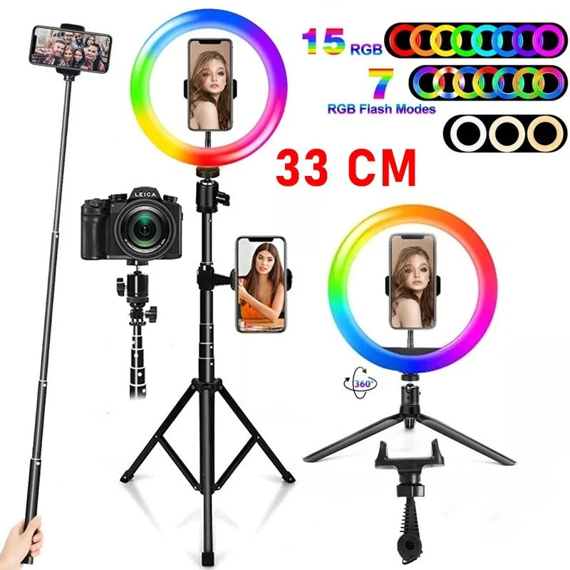 Aro de Luz LED Multicolor 33CM ®
