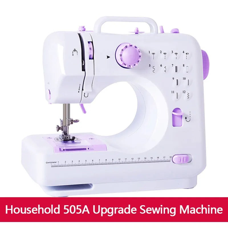 Máquina de Coser Multifuncional 12 Puntadas ®