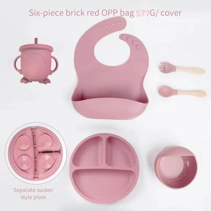 Vajilla de Alimentación Silicona Para Bebé BabyCare ®