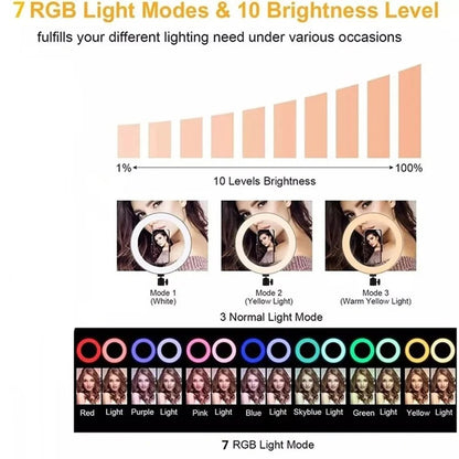 Aro de Luz LED Multicolor 33CM ®