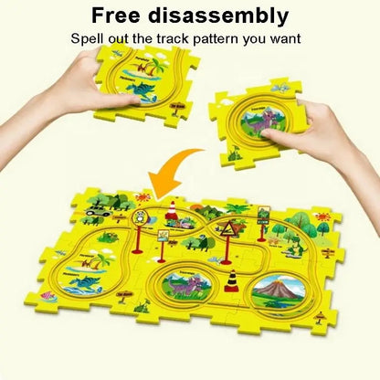 🧩 Pista de Rompecabezas con Carrito™