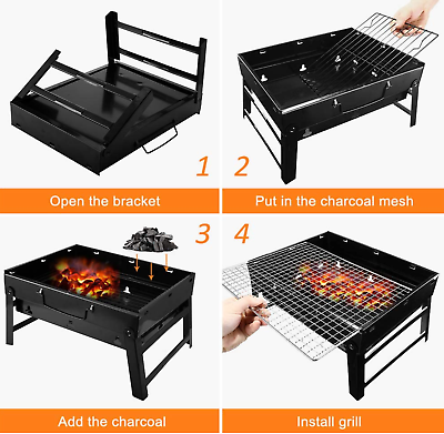 🔥 Mini Asador Portátil™ – ¡Parrilla en cualquier lugar! 🍖